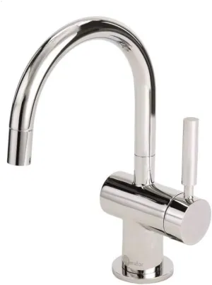 InSinkErator F-H3300PN Indulge Modern Hot Water Dispenser Faucet, Polished Nickel
