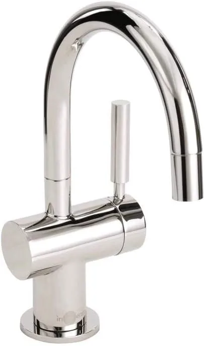 InSinkErator F-H3300PN Indulge Modern Hot Water Dispenser Faucet, Polished Nickel