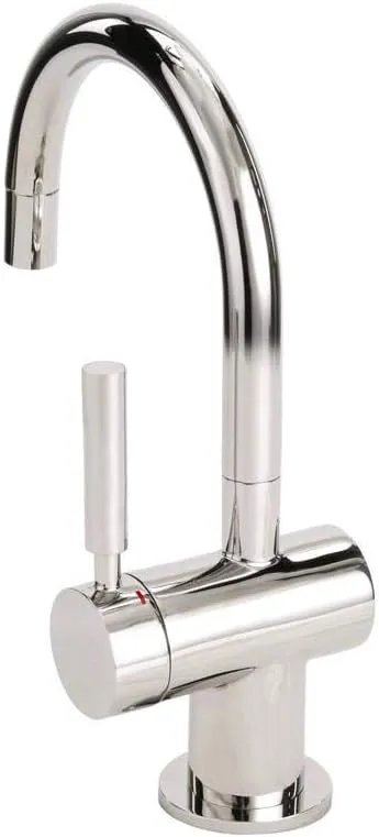 InSinkErator F-H3300PN Indulge Modern Hot Water Dispenser Faucet, Polished Nickel