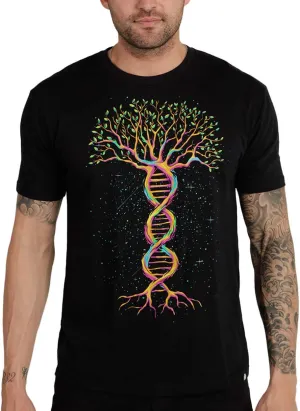 INTO THE AM Men's Graphic Tees S - 4XL Cool Lightweight Fitted Printed Design T-Shirts Nature
