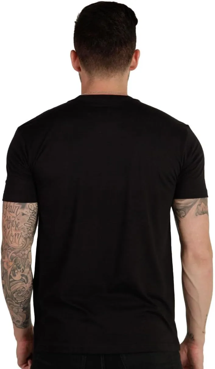 INTO THE AM Men's Graphic Tees S - 4XL Cool Lightweight Fitted Printed Design T-Shirts Nature
