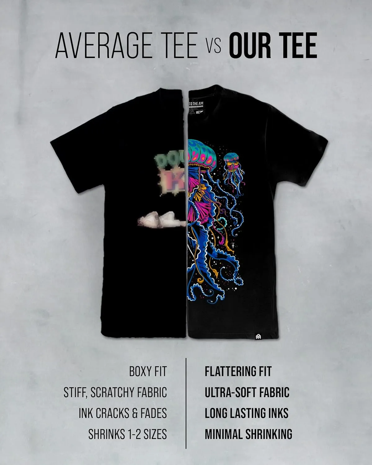 INTO THE AM Men's Graphic Tees S - 4XL Cool Lightweight Fitted Printed Design T-Shirts Nature