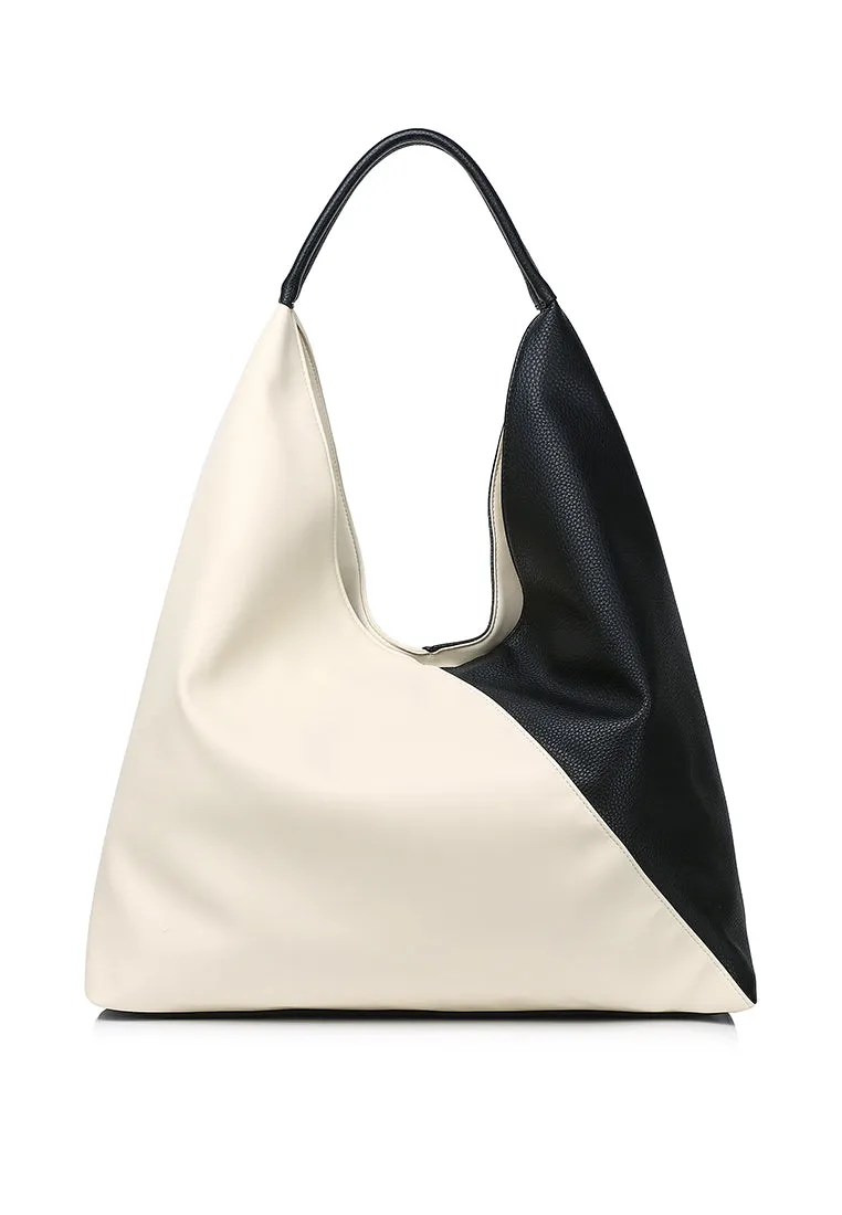 Jamila Functional Pocket Tote Bag (Black)