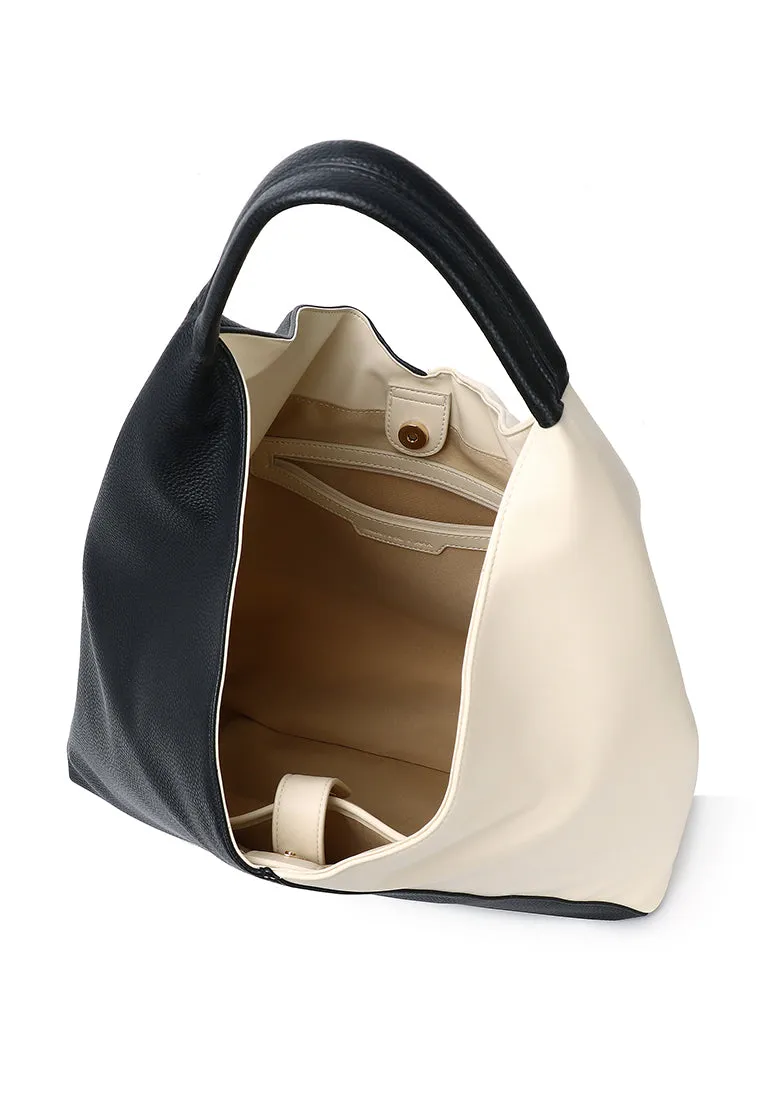 Jamila Functional Pocket Tote Bag (Black)