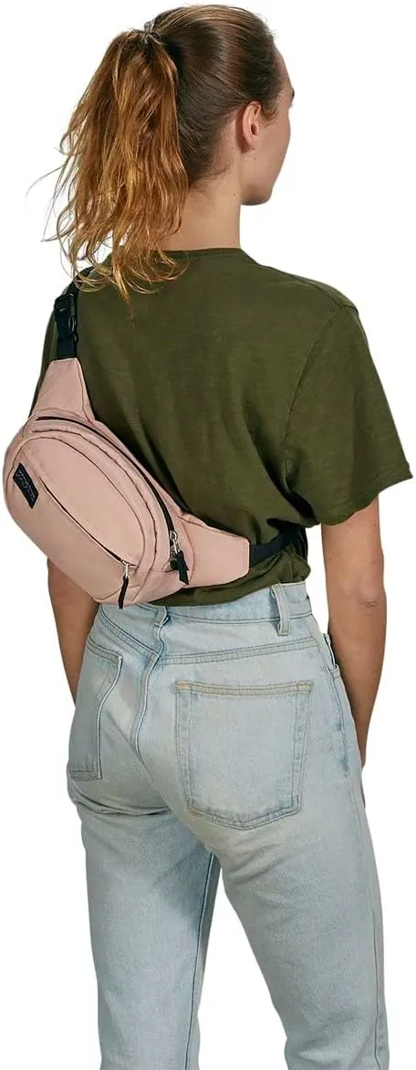 JanSport Fifth Avenue Fanny Pack Crossbody Bags for Women, Men, City Lights - Stylish, Durable Waist Bag with Adjustable Belt, Main Zippered Pocket, Quick Stash Pocket - Premium Travel Essentials