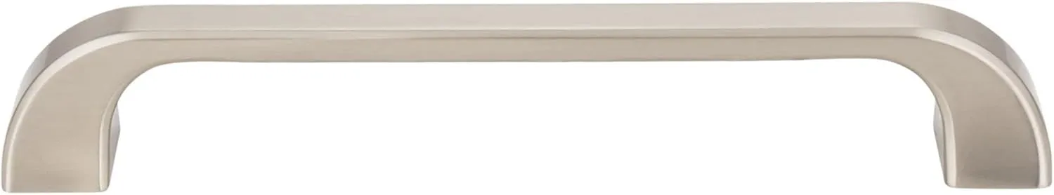 Jeffrey Alexander 972 Marlo Collection Beautiful and Unique Cabinet Handles Pulls (7-1/16" Overall Length, Polished Chrome)
