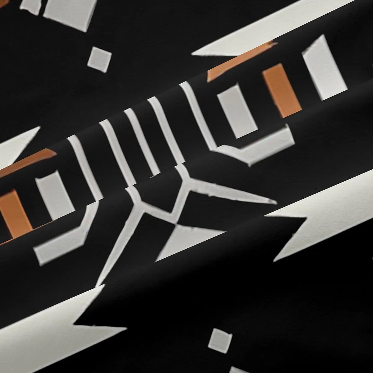 jejeloiu Black Southwestern Aztec Curtains (2 Panels, 42 x 90 Inch) Bohemian Boho Window Drapes Geometric Exotic Wild Western Tribal 30%-50% Blackout Shades Window Treatment Decor Darkening Curtain
