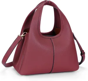 JQWSVE Crossbody Bag Top Handle Handbag for Women Trendy Purse Satchel Bags Pebble Leather Shoulder Bag Hobo Tote Handbag