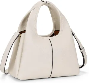 JQWSVE Crossbody Bag Top Handle Handbag for Women Trendy Purse Satchel Bags Pebble Leather Shoulder Bag Hobo Tote Handbag