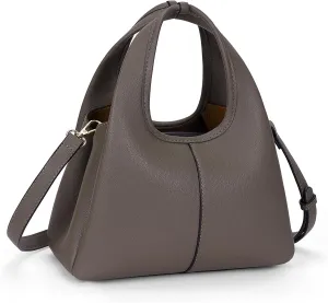 JQWSVE Crossbody Bag Top Handle Handbag for Women Trendy Purse Satchel Bags Pebble Leather Shoulder Bag Hobo Tote Handbag
