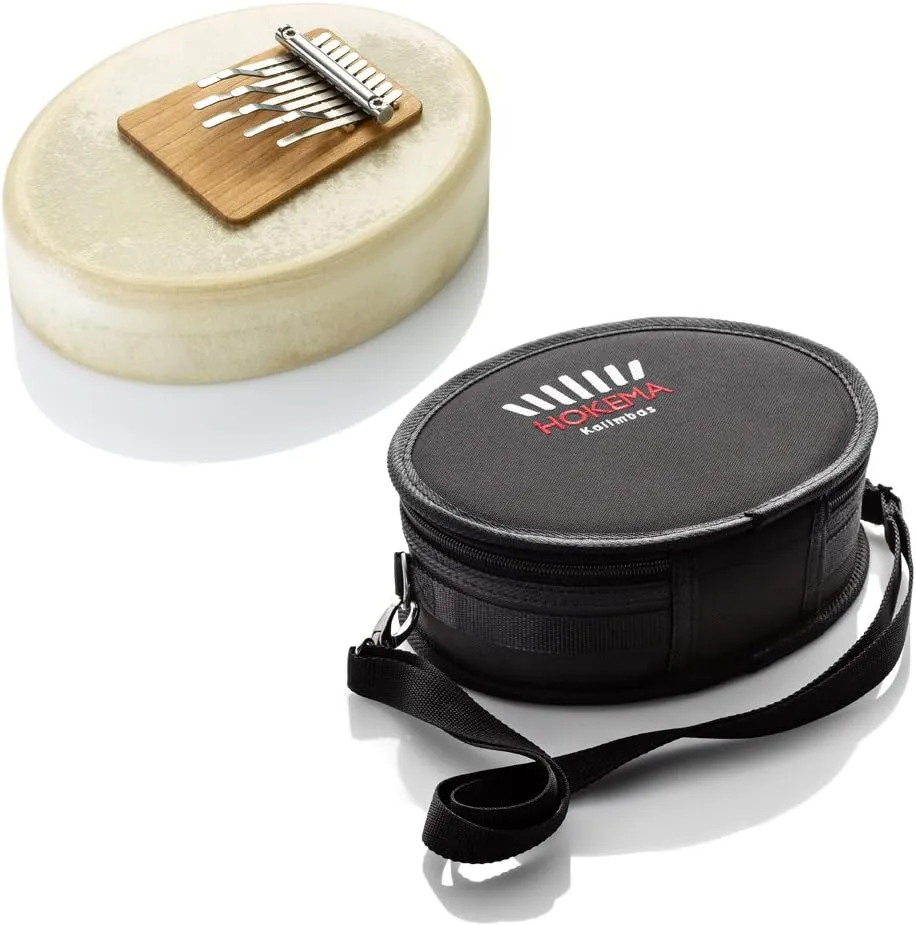 Kalimbas Sansula Deluxe A-minor tuning and Travel Softbag