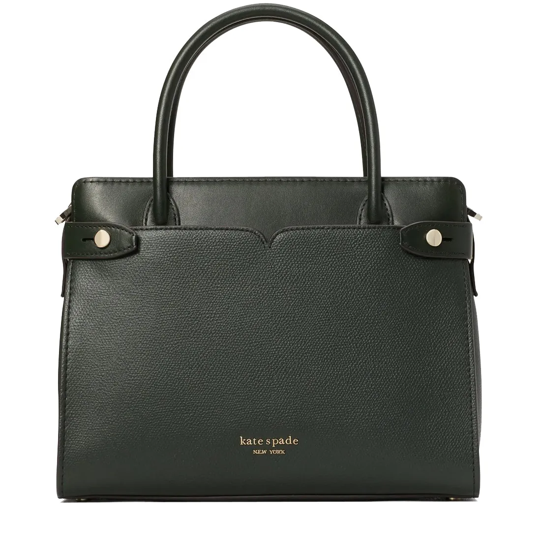 Kate Spade Classic Medium Satchel Bag in Deep Evergreen
