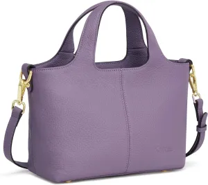 Kattee Leather Crossbody Bags for Women Cross Body Purses,Small Shoulder Tote Bag, Women's Satchel Handbags with Top Handle