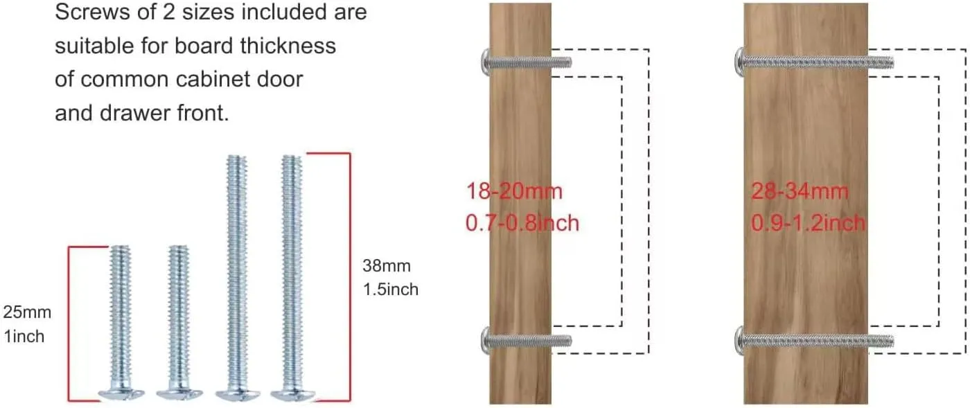 khtumeware Appliance Pulls Polished Nickel 18 Inch(457mm) Center to Center 1 Pack Heavy Duty Drawer Pulls Kitchen Cabinet Handle Cabinet Hardware