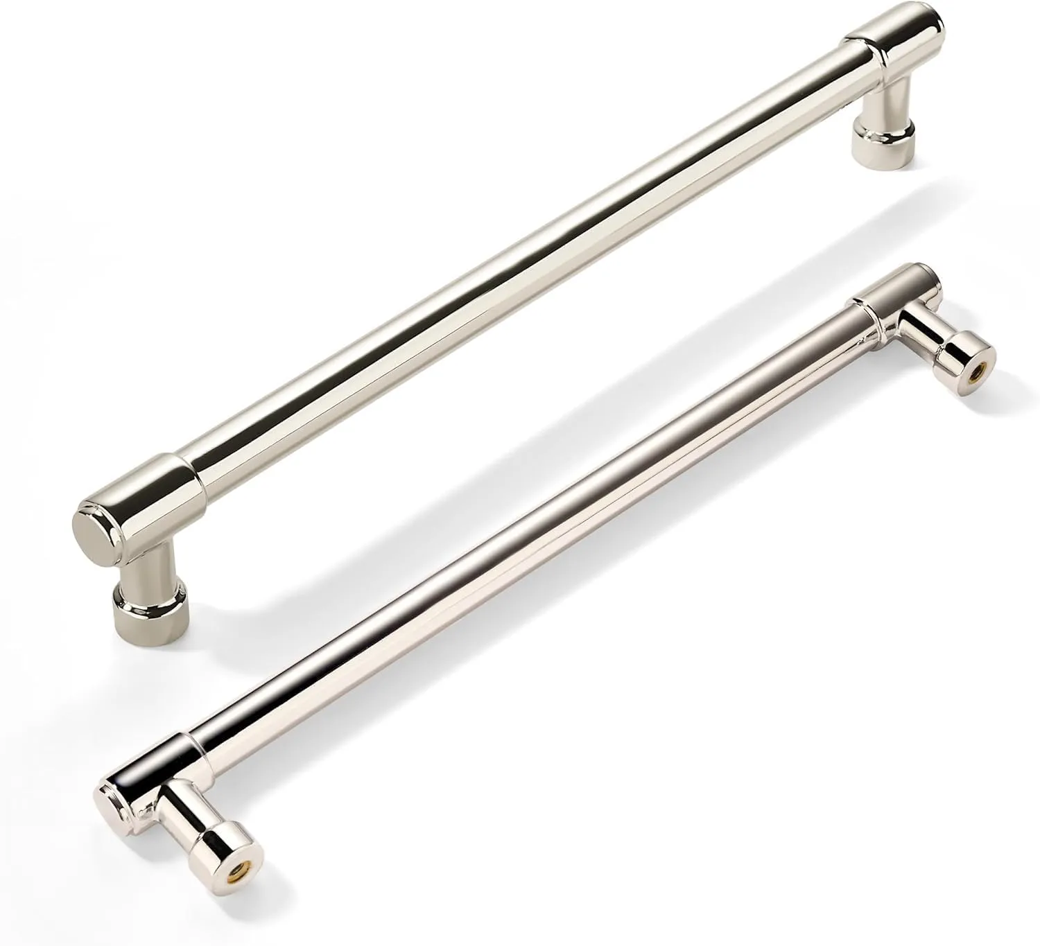 khtumeware Appliance Pulls Polished Nickel 18 Inch(457mm) Center to Center 1 Pack Heavy Duty Drawer Pulls Kitchen Cabinet Handle Cabinet Hardware