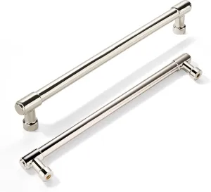 khtumeware Appliance Pulls Polished Nickel 18 Inch(457mm) Center to Center 1 Pack Heavy Duty Drawer Pulls Kitchen Cabinet Handle Cabinet Hardware