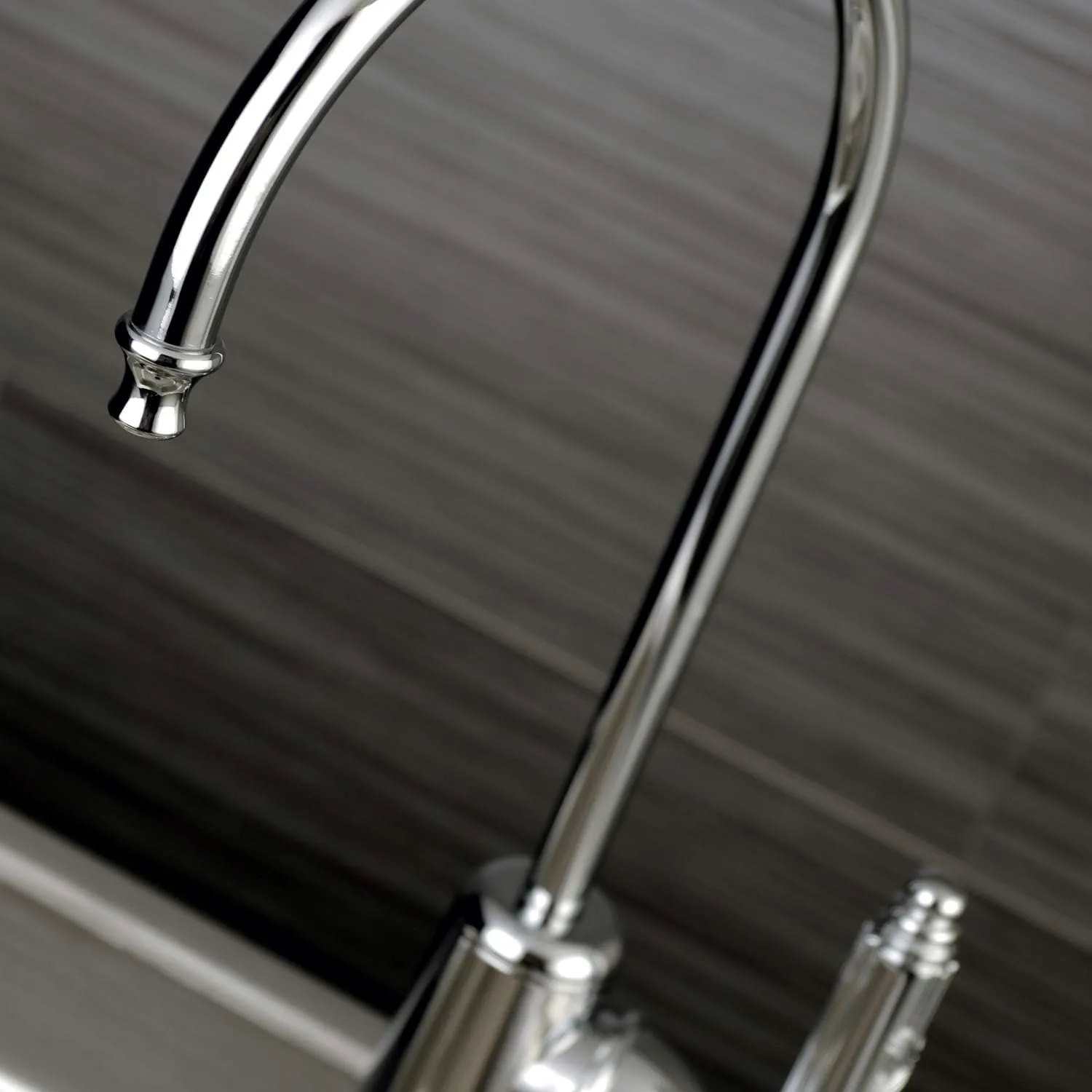 Kingston Brass Gourmetier KS7191GL Georgian Single Handle Water Filtration Faucet, Polished Chrome