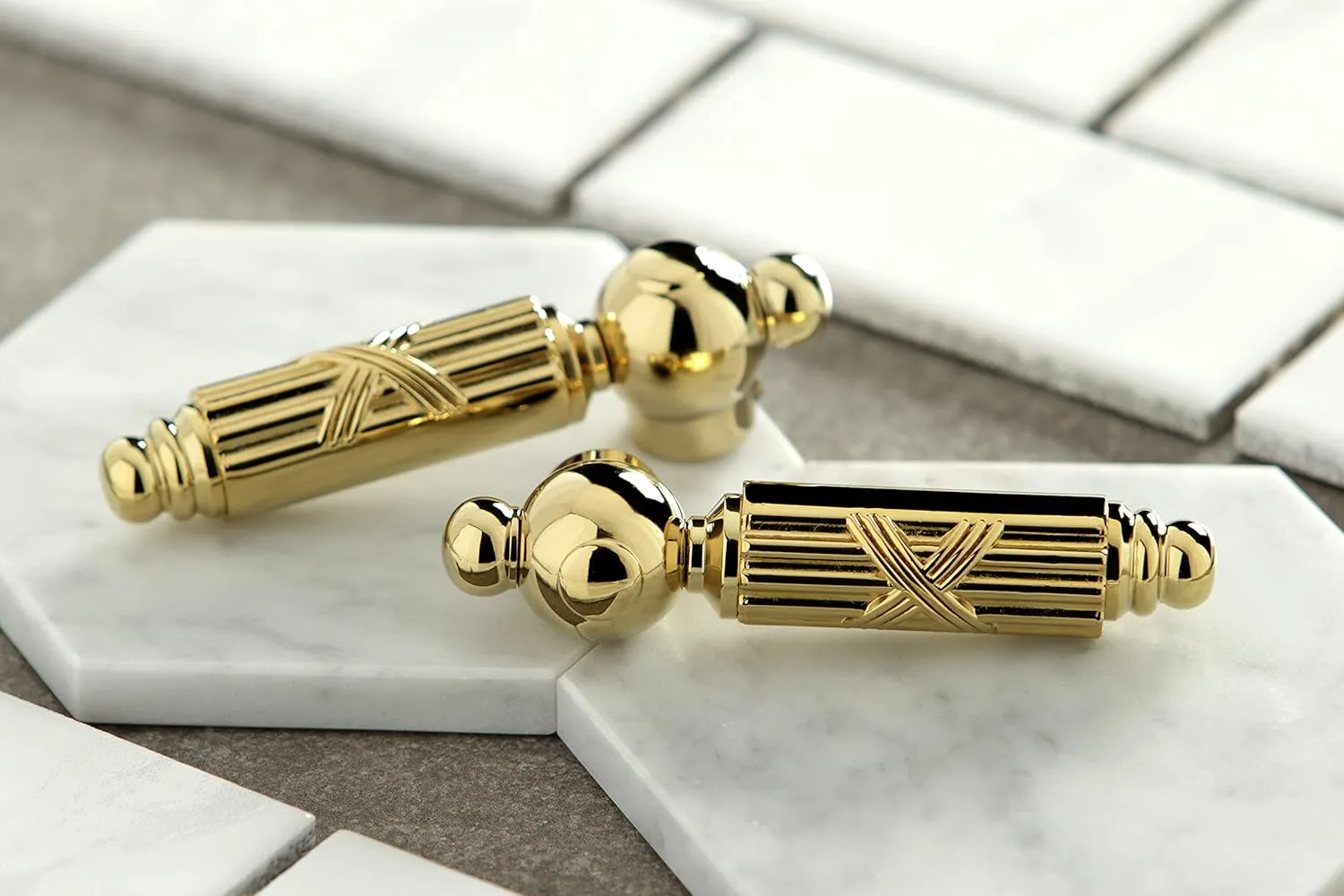 Kingston Brass Gourmetier KS7192GL Georgian Single Handle Water Filtration Faucet, Polished Brass