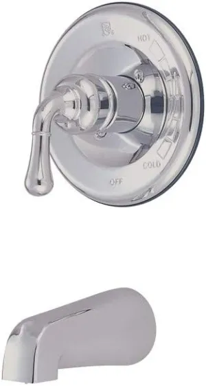 Kingston Brass KB1631TO Magellan Tub Only for KB1631, Polished Chrome