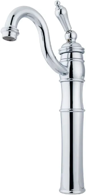 Kingston Brass KB3421AL Victorian Vessel Sink Faucet, Polished Chrome