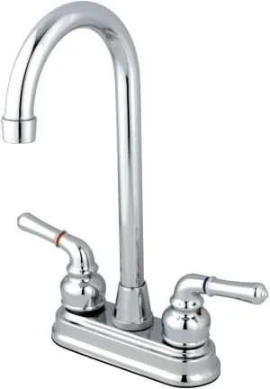Kingston Brass KB491 Magellan 4" bar Faucet, Polished Chrome