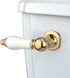 Kingston Brass KTPL2 Victorian Toilet Tank Lever, 3", Polished Brass