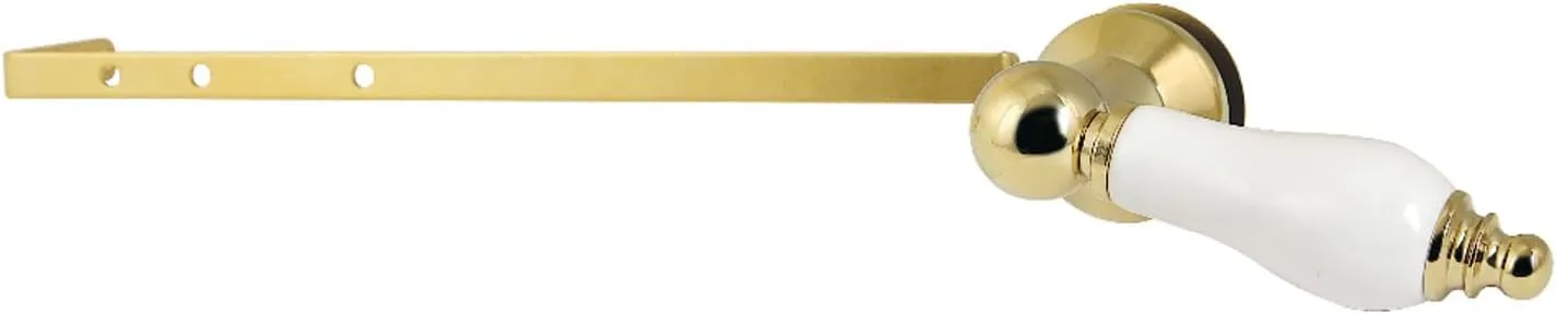 Kingston Brass KTPLD2 Victorian Universal Front or Side Mount Toilet Tank Lever, Polished Brass