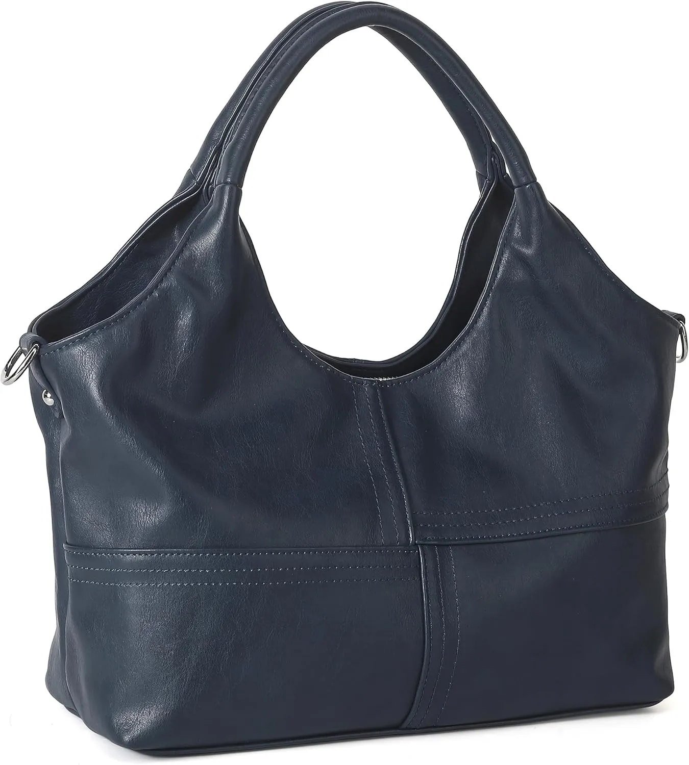 KOGTLA Vegan Leather Purses for Women with Detachable Satchel Strap, Ladies Handbags, Tote Hobo Bags with Top Handle