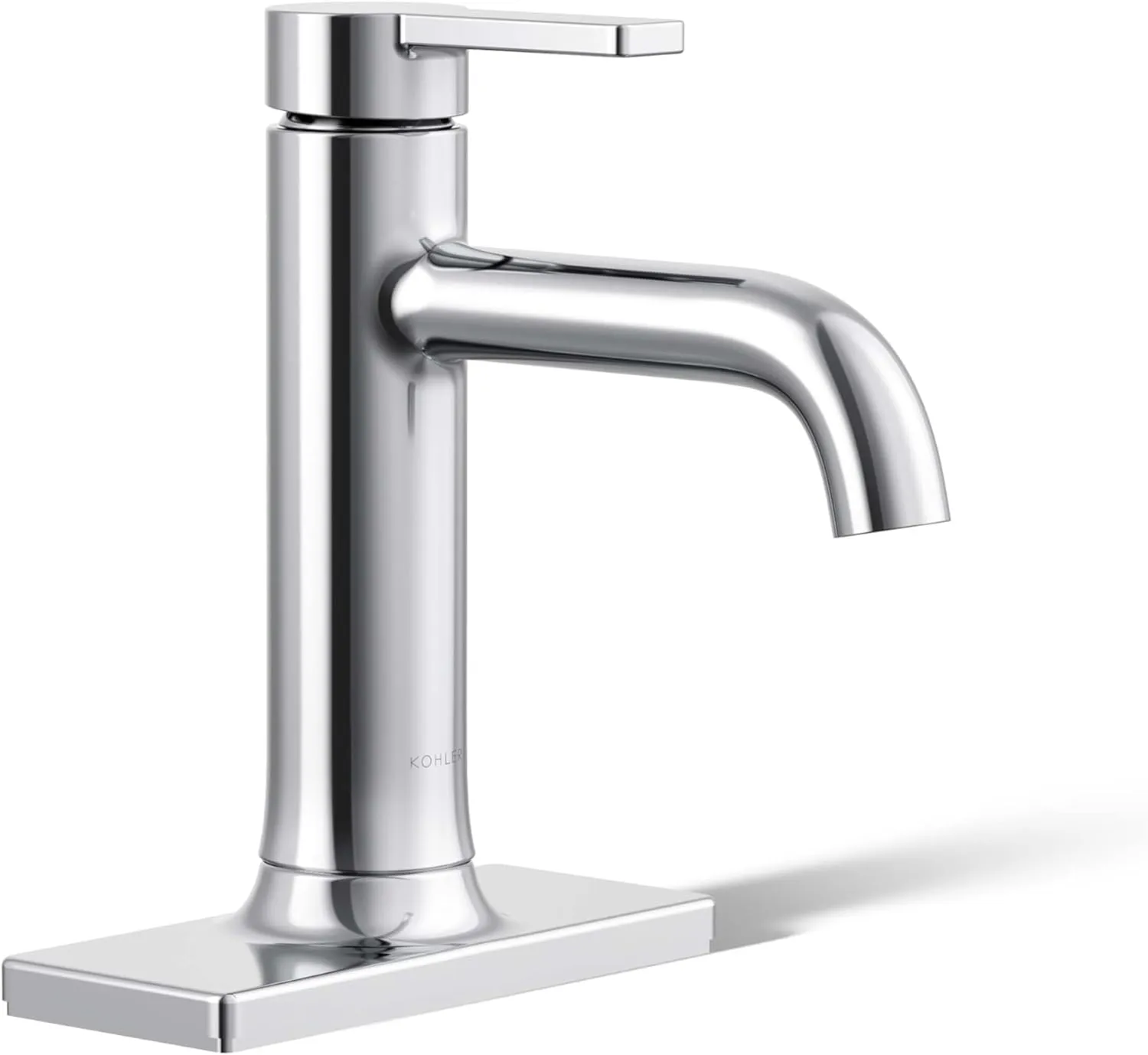 KOHLER 28126-4-CP Venza Bathroom Sink Faucet, 1.2 gpm, Polished Chrome, Composed of Durable Materials