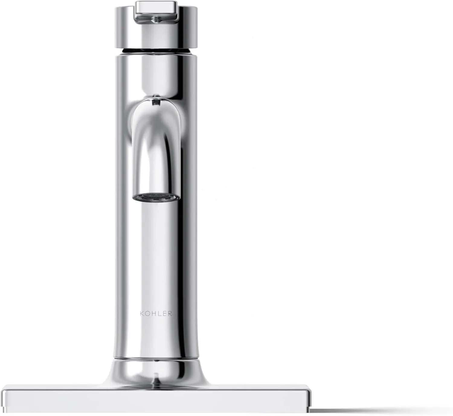Kohler 28126-4K-CP Venza Single-Handle Bathroom Sink Faucet, 1.0 gpm, Polished Chrome