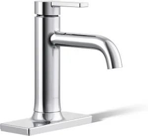 Kohler 28126-4K-CP Venza Single-Handle Bathroom Sink Faucet, 1.0 gpm, Polished Chrome