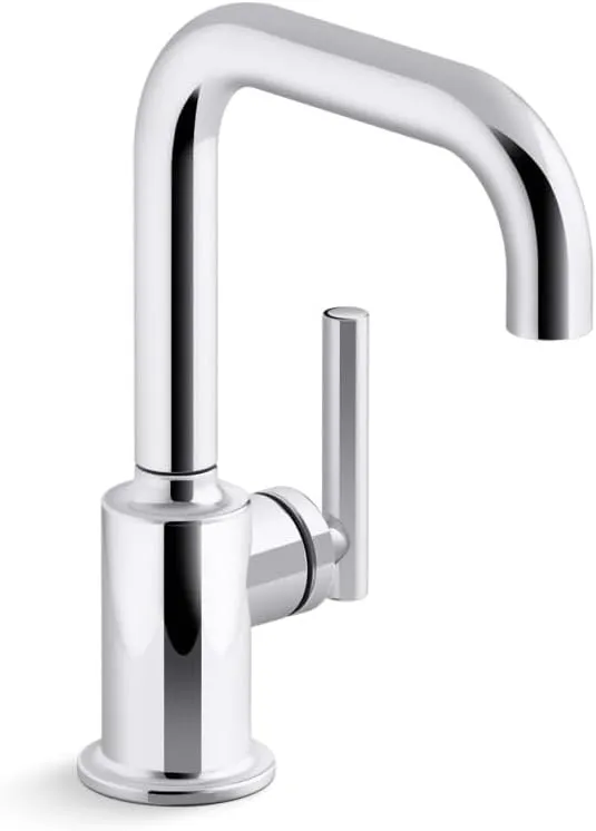 Kohler K-24077-CP Purist Beverage Faucet, Polished Chrome