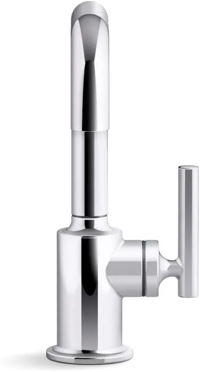 Kohler K-24077-CP Purist Beverage Faucet, Polished Chrome