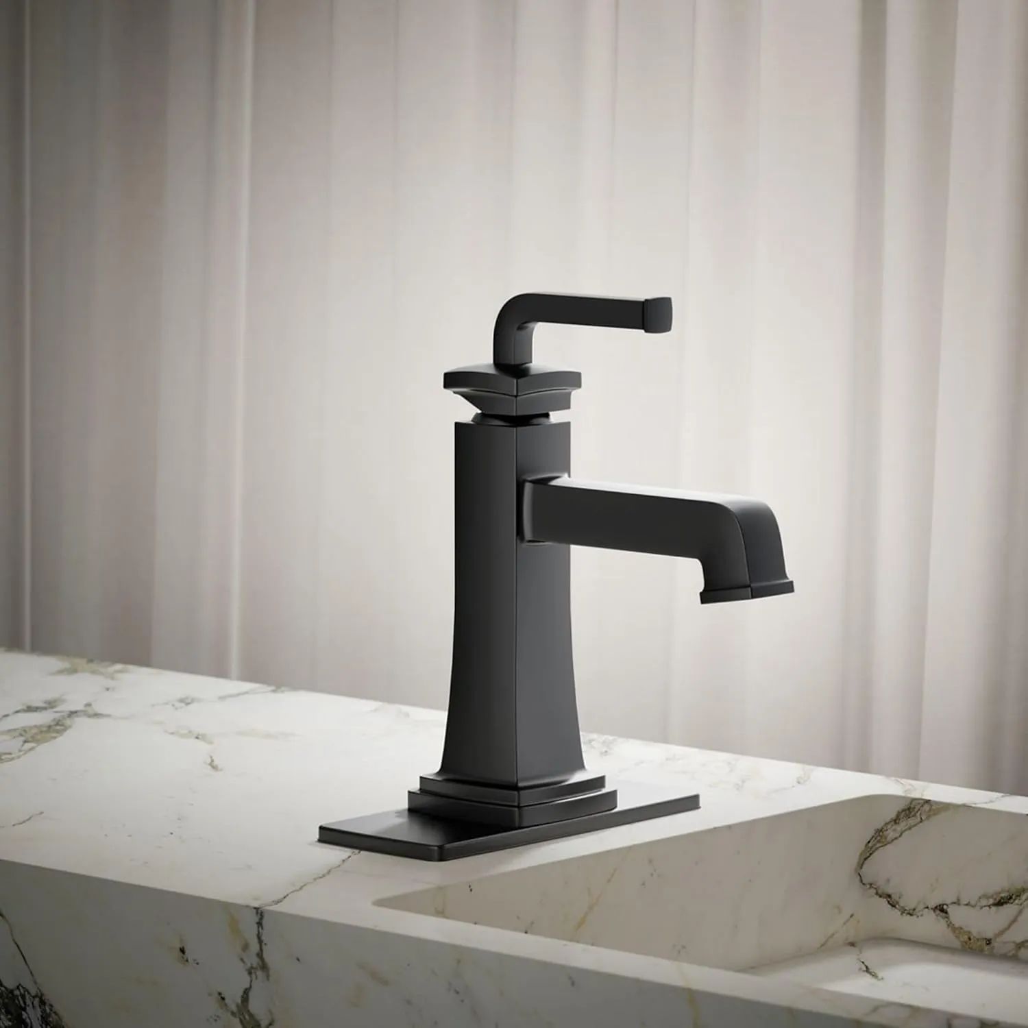 KOHLER Riff Single-Handle Bathroom Sink Faucet
