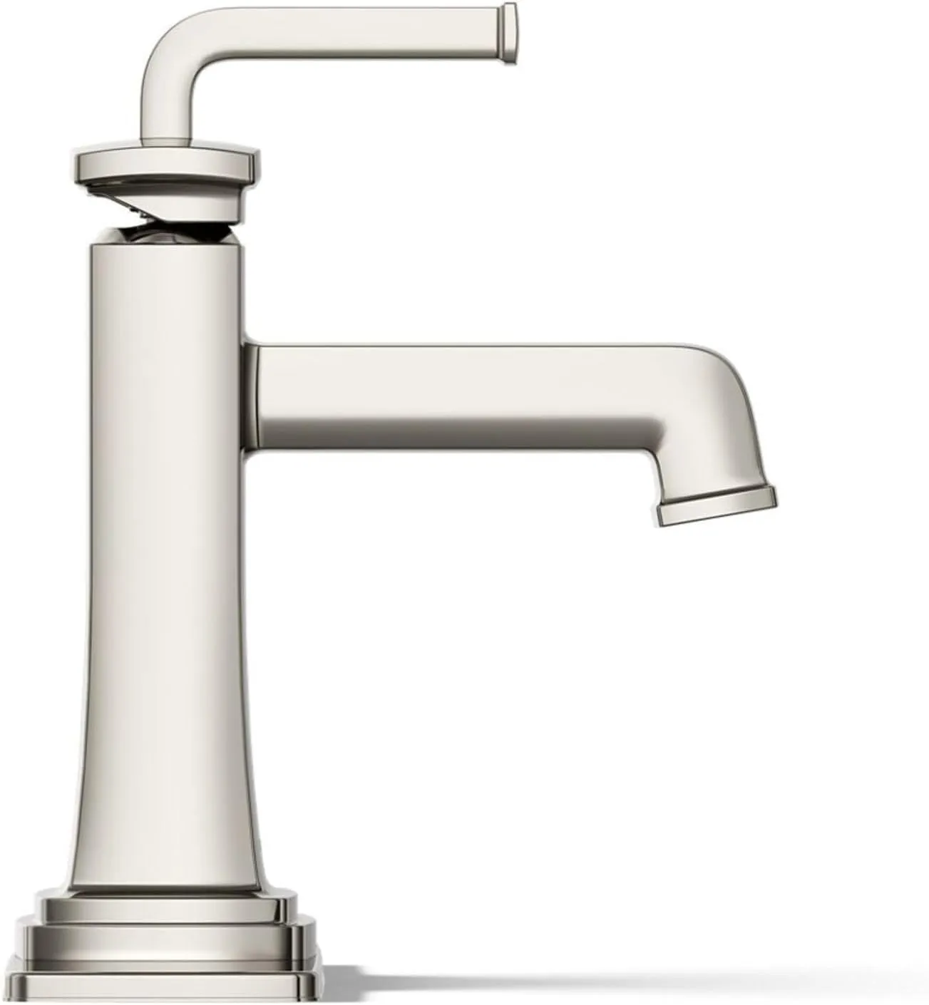 KOHLER Riff Single-Handle Bathroom Sink faucets, .5 gpm, Vibrant Polished Nickel