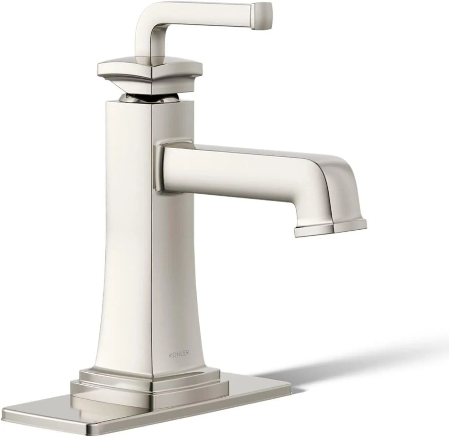 KOHLER Riff Single-Handle Bathroom Sink faucets, .5 gpm, Vibrant Polished Nickel