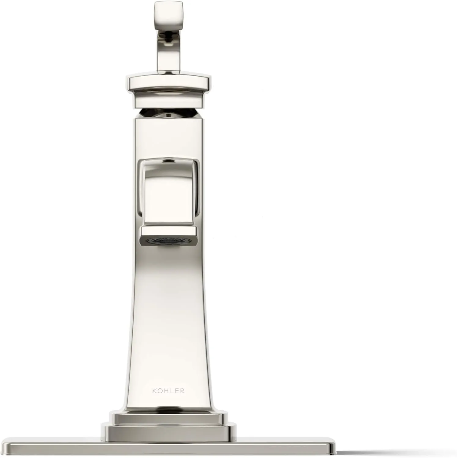 KOHLER Riff Single-Handle Bathroom Sink faucets, .5 gpm, Vibrant Polished Nickel
