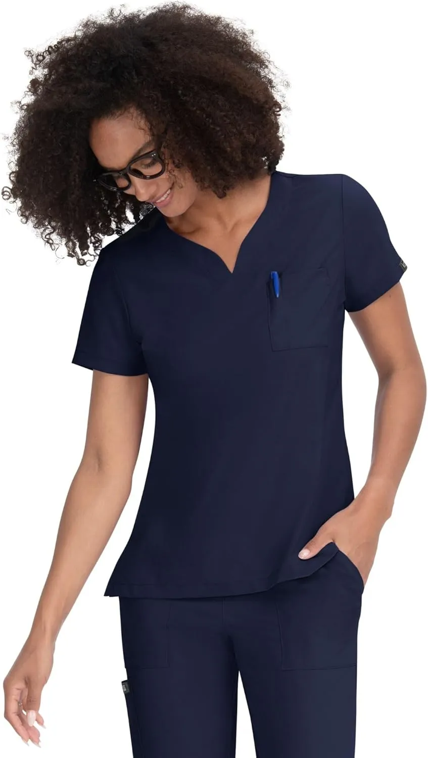 KOI Basics Womens Tuck-in Scrub Top -1094 Sansa Top