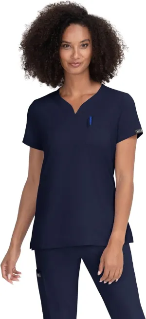 KOI Basics Womens Tuck-in Scrub Top -1094 Sansa Top