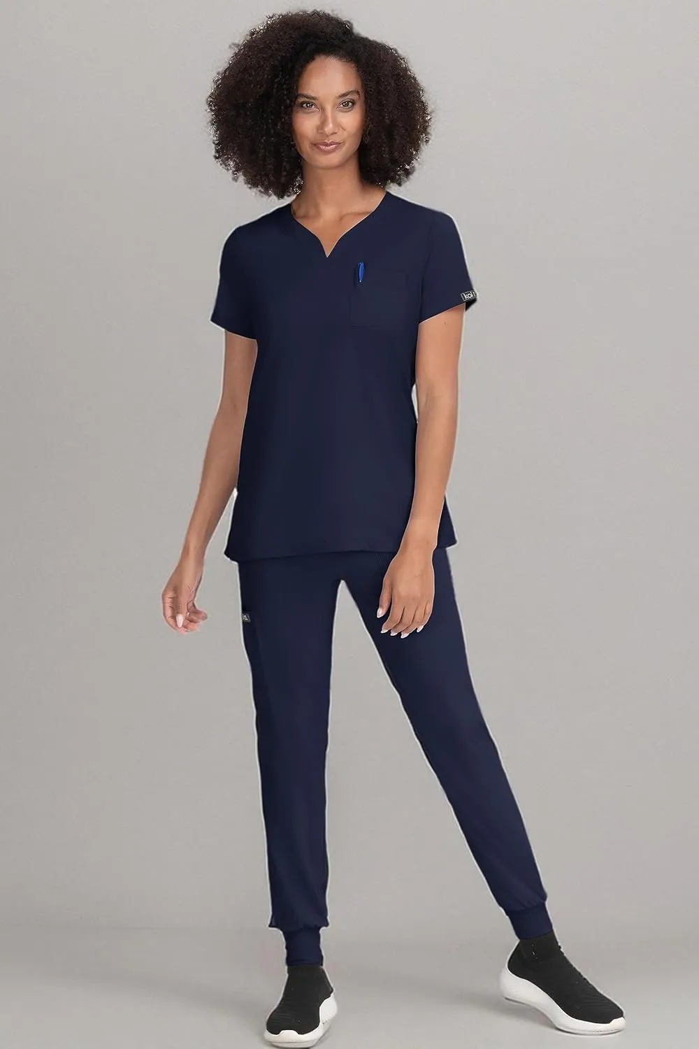 KOI Basics Womens Tuck-in Scrub Top -1094 Sansa Top
