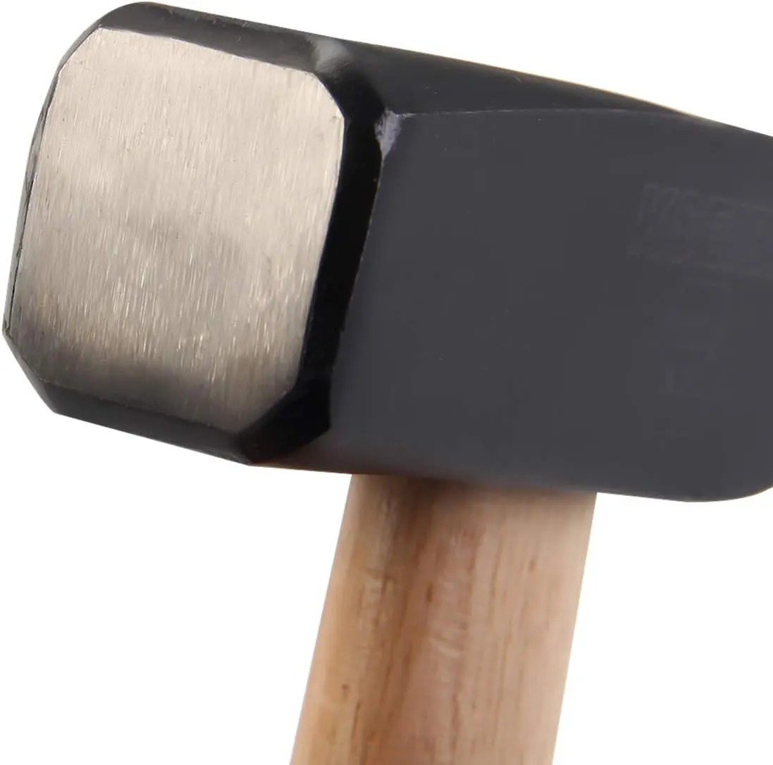 KSEIBI 271075 Machinist Engineers Hammer, Forged Steel Cross Peen Sheet Metal Hammer, Blacksmith Forging Tools (Wooden Handle, 1.10 lb / 500 grams)