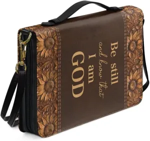 Kuiaobaty Bible Protective Case PU Leather Bible Cover Large Bible Organizer Case
