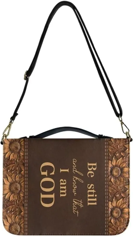Kuiaobaty Bible Protective Case PU Leather Bible Cover Large Bible Organizer Case