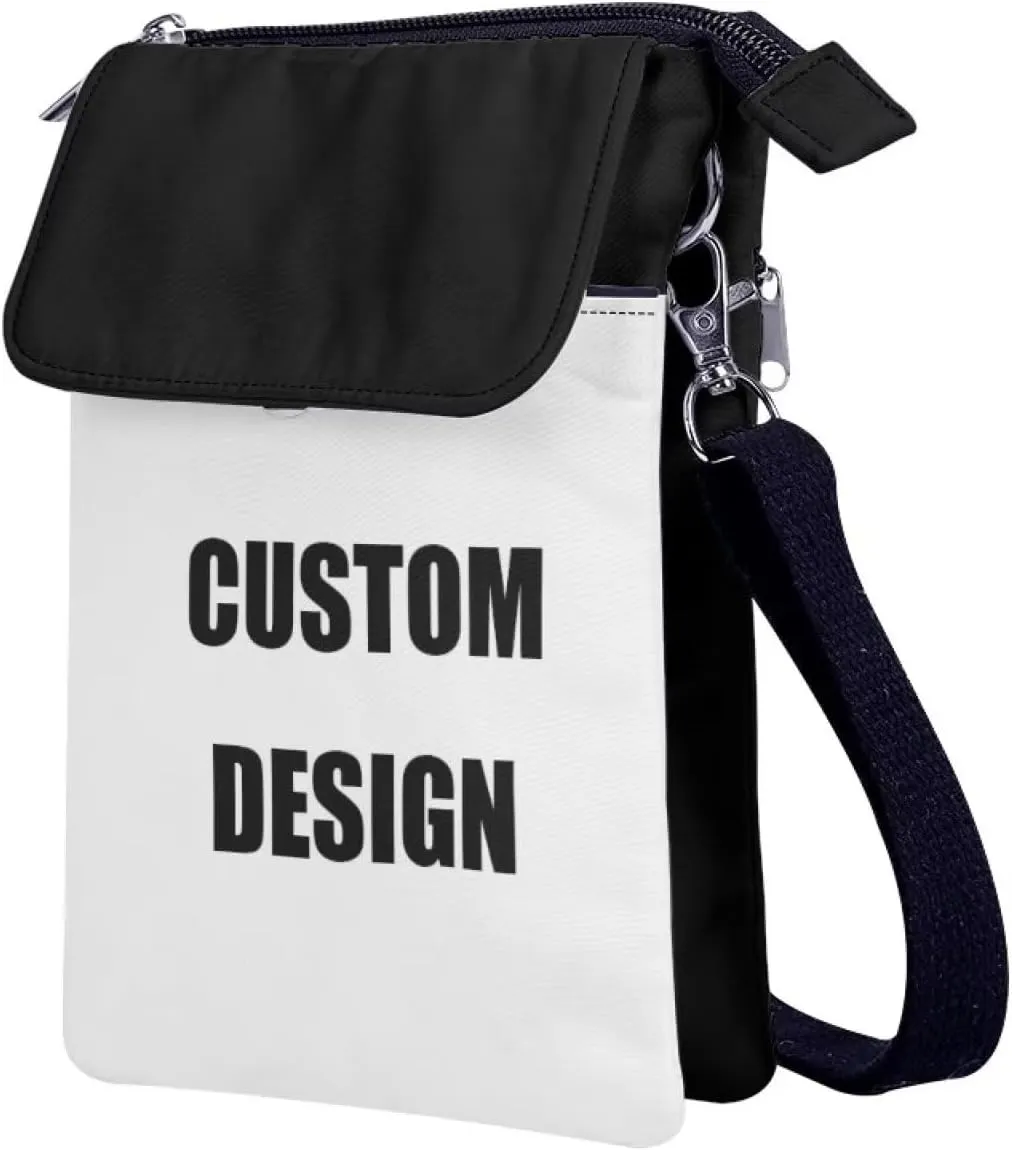 Kuiaobaty Crossbody Sling bag for Women Stylish Bags for Girls Outdoor Travel Zip Cloth Bag Cellphone Storage Purse