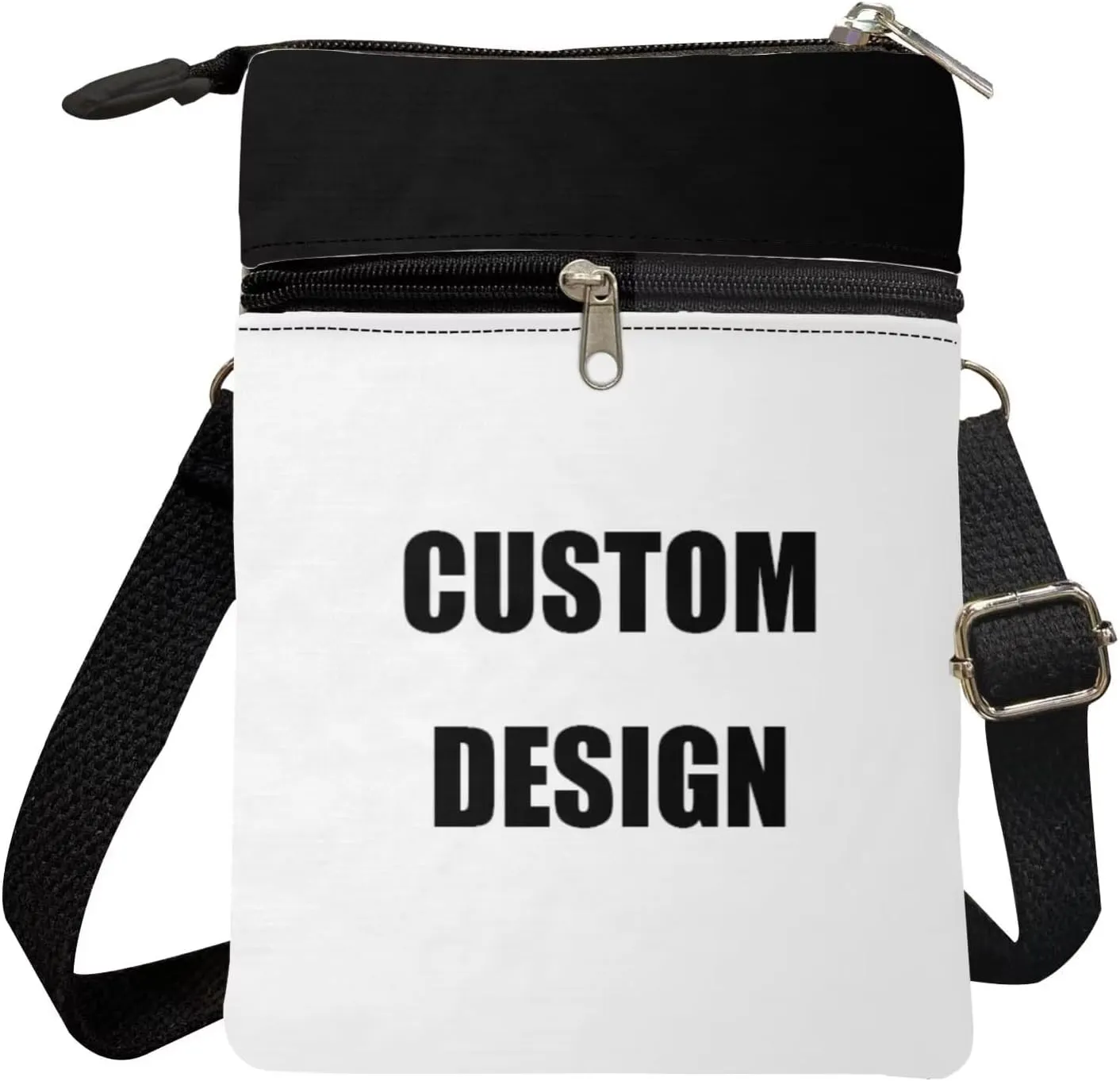 Kuiaobaty Crossbody Sling bag for Women Stylish Bags for Girls Outdoor Travel Zip Cloth Bag Cellphone Storage Purse