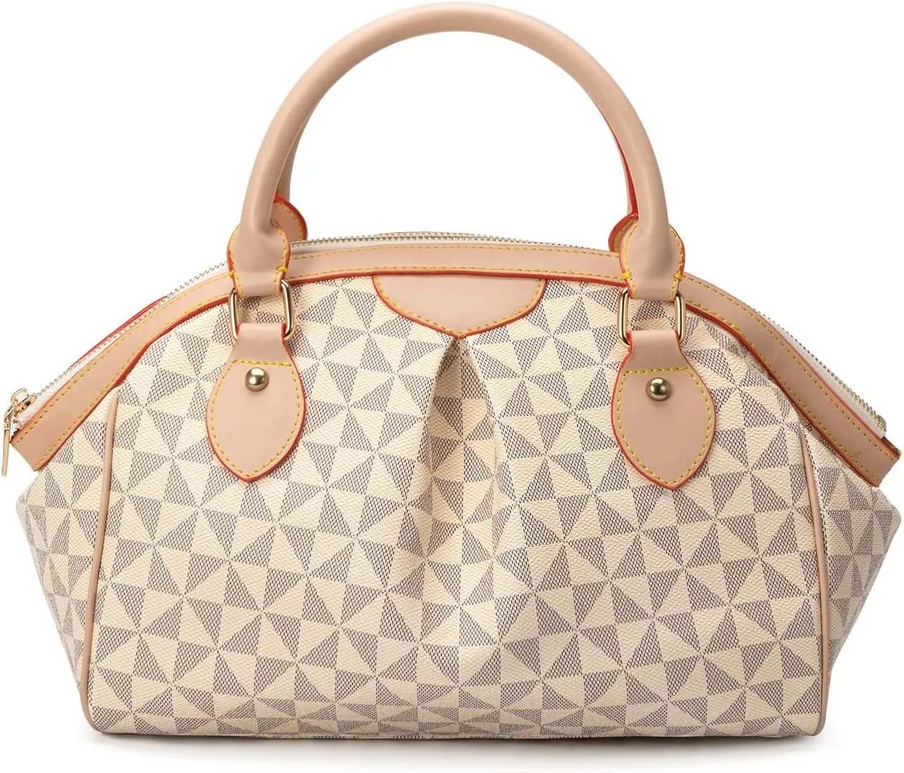 Large Capacity Top Handle Handbag for Women, Designer Trendy Tote Bag Purse