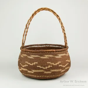 Large Siletz Basket with handle