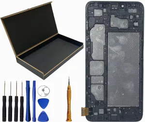 LCD Screen Display Touch Digitizer Assembly with Frame Replacement for TCL Ion X LCD Screen T430W T607DL 6.0"