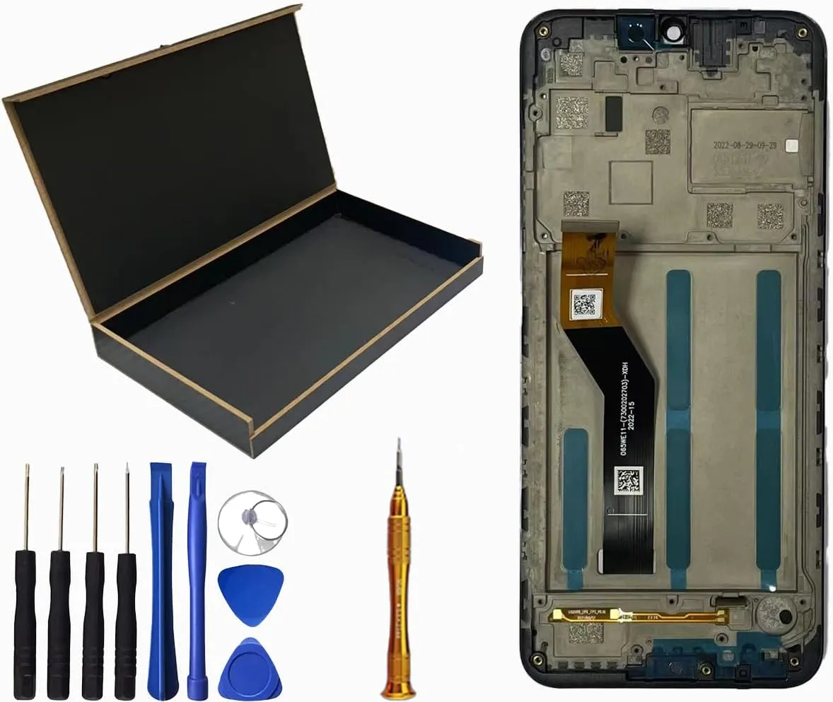 LCD Screen Display(pantalla) Touch Digitizer Assembly with Frame Replacement for WIKO VOIX LCD Screen U616AT 6.5"