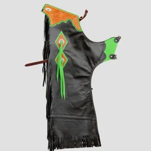 Leather Rodeo Chaps For Women With Bold Fashion Vibes